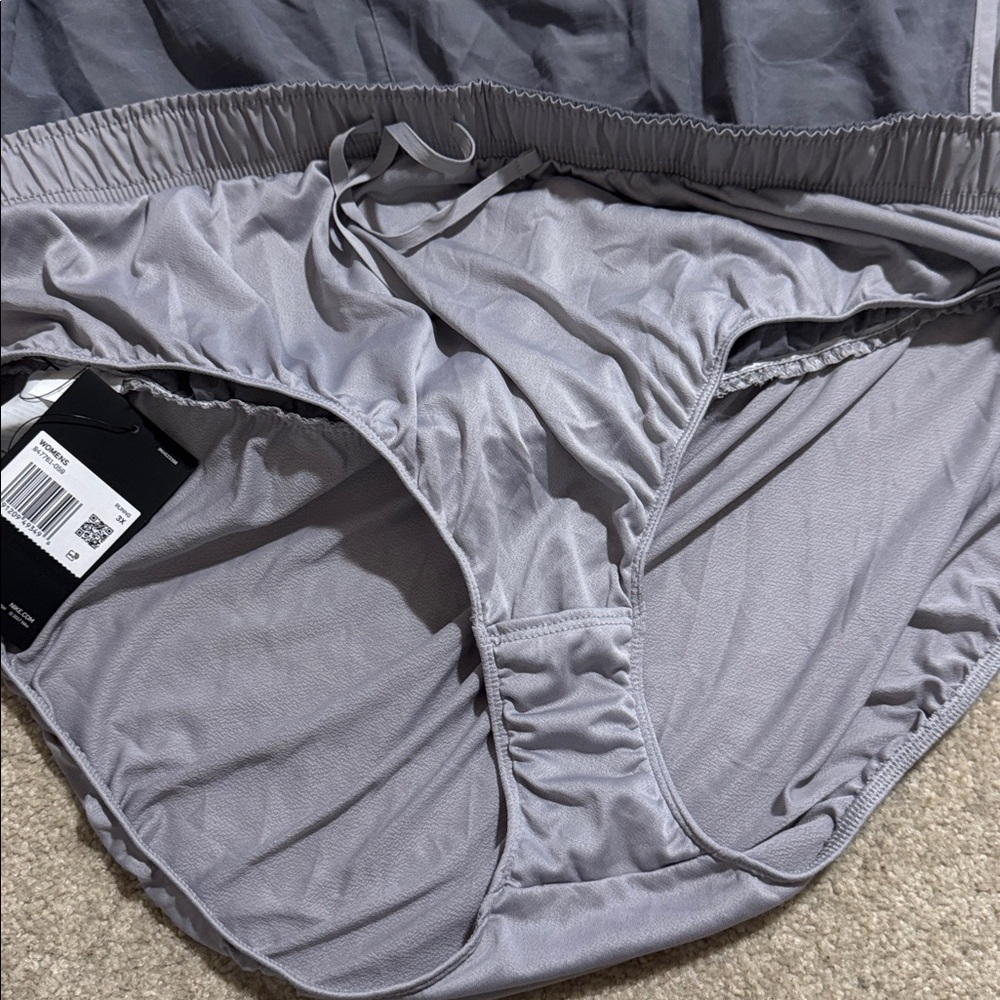 Nike Tempo Running Shorts Wolf Grey Lined Workout Gym NWT-3X - Picture 4 of 8